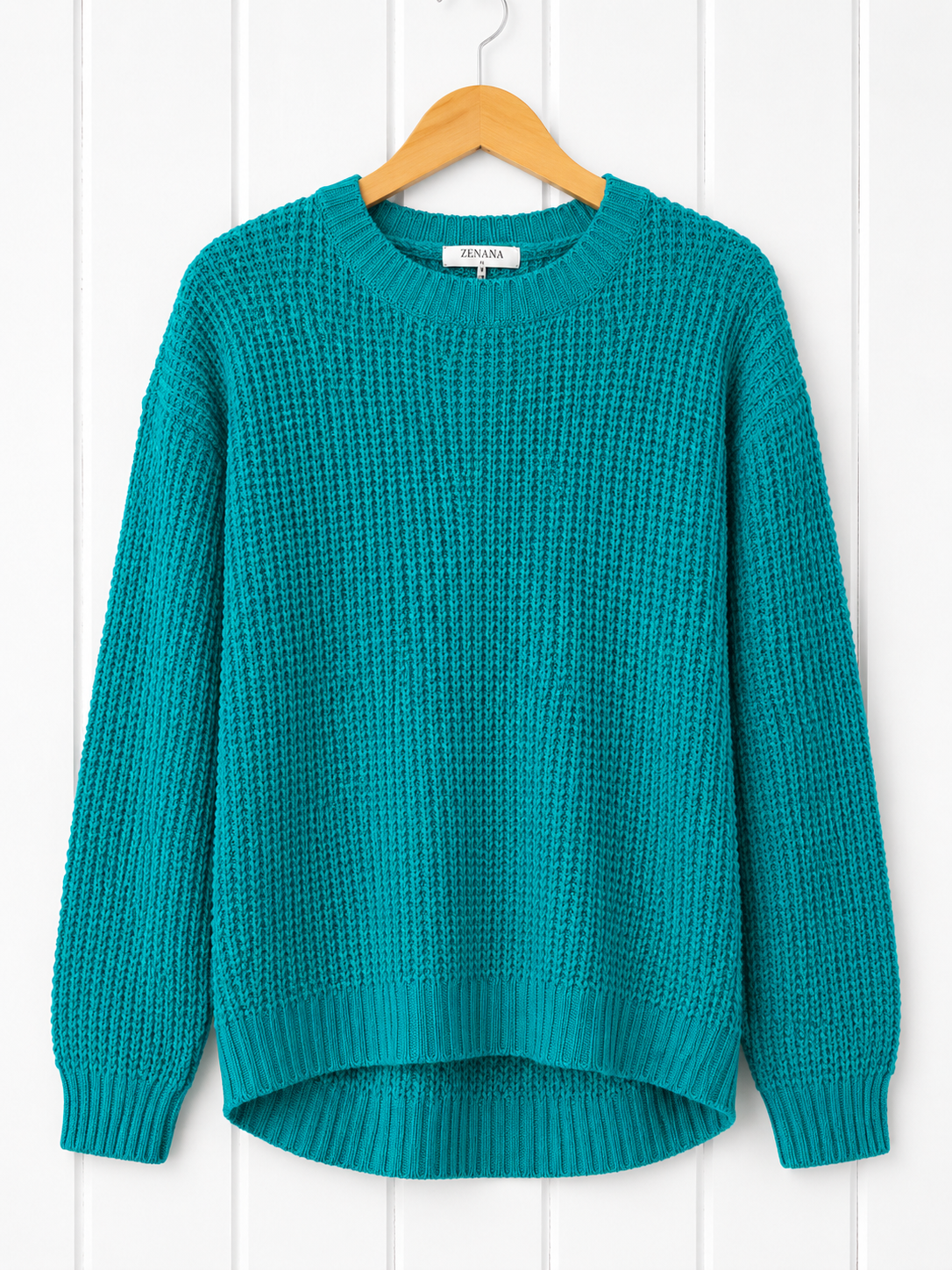 Zenana Chunky Knit Sweater - Large