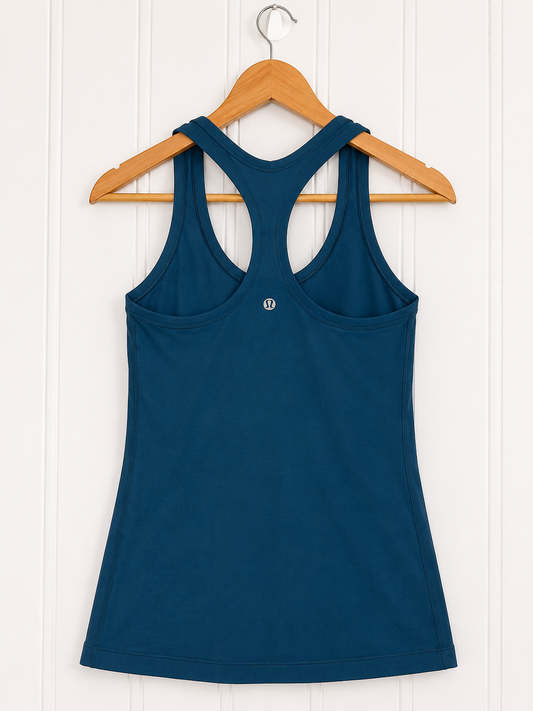 Lululemon Teal Racerback Tank Top - Size 6
