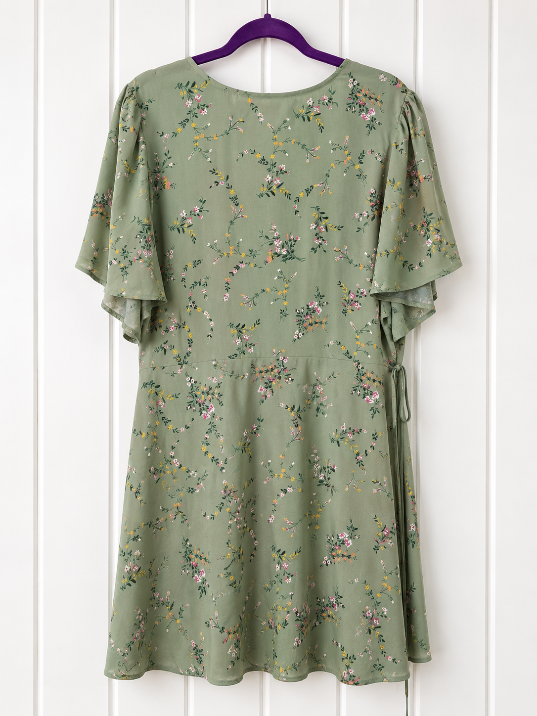 Lauren Conrad (LC) Floral Wrap Dress – Size 2X