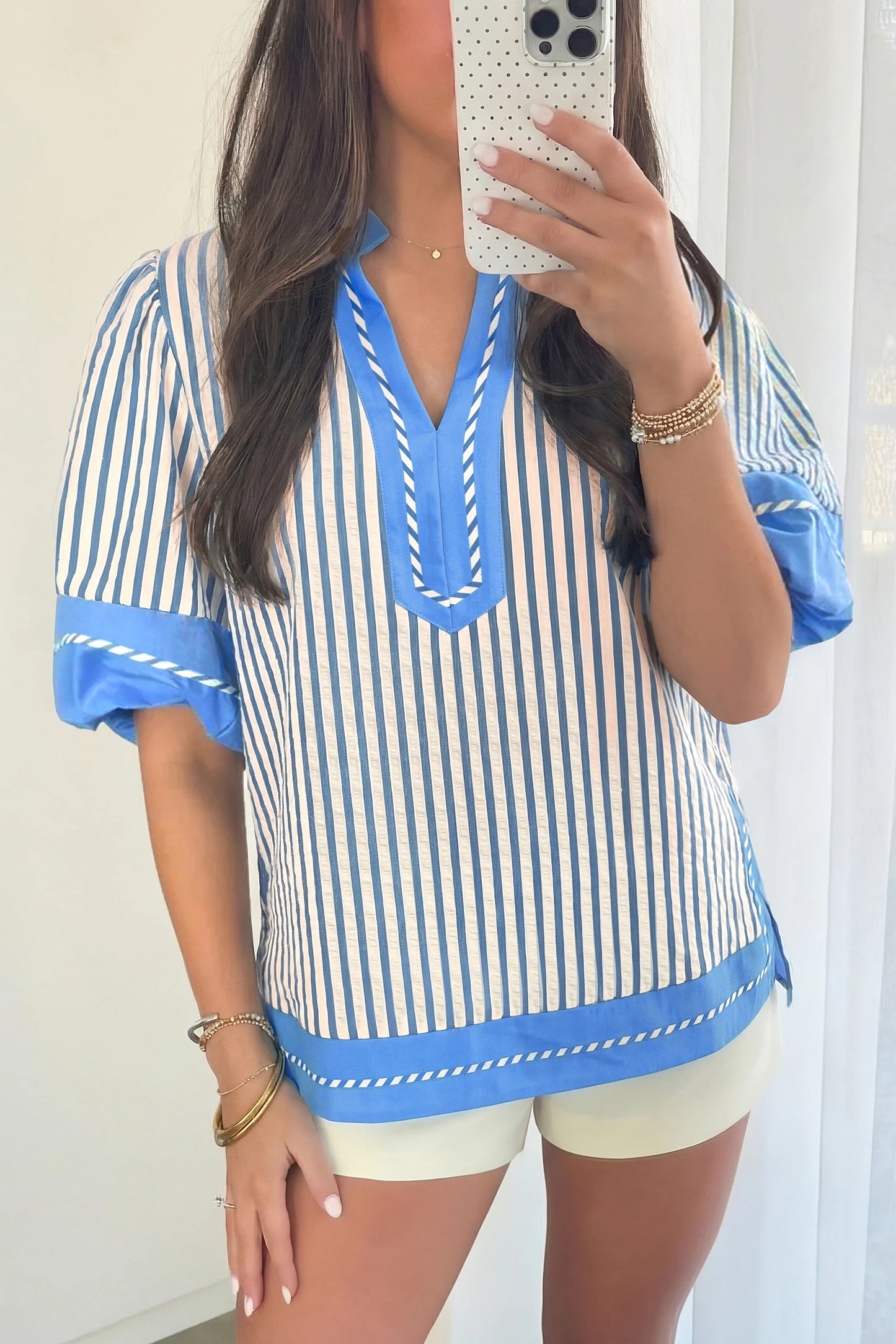 PREORDER | Coastal Charm Stripe Top