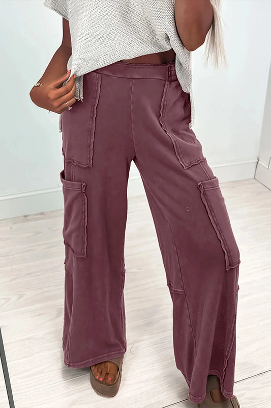 PREORDER | Mineral Wash Cargo Sweatpants