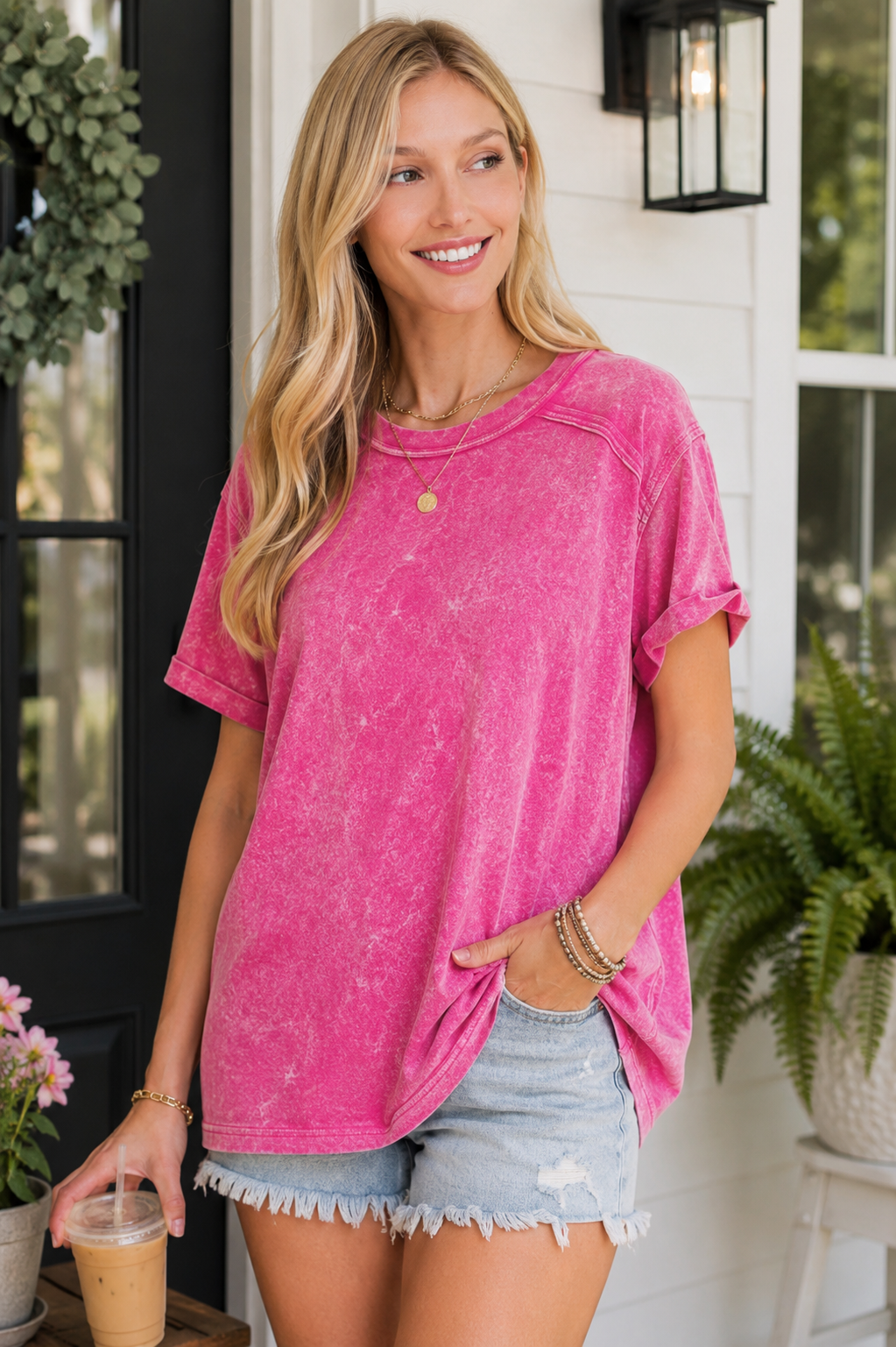 Rosy Retreat Top