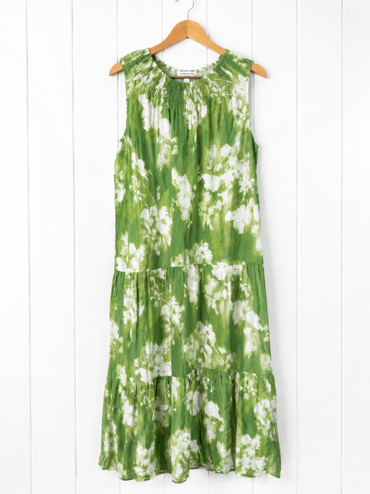 Simply Vera Vera Wang Floral Tiered Dress - XL