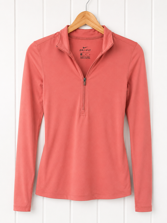 Nike Dri-FIT Quarter Zip Pullover - XS