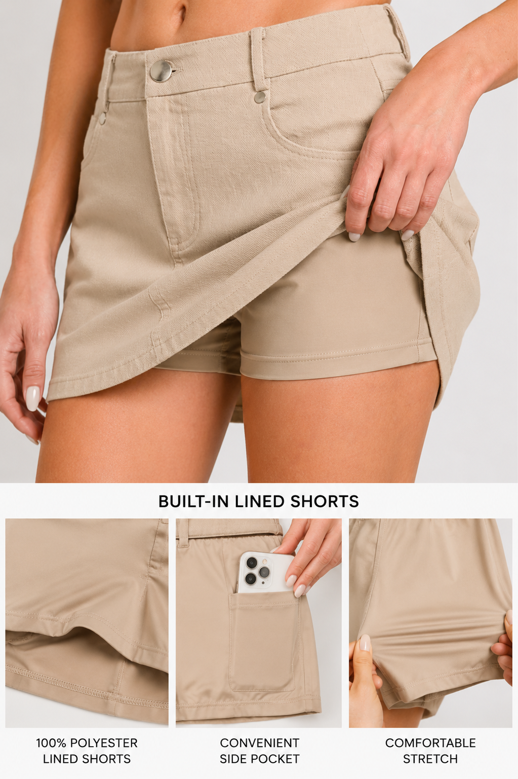 The Everyday Edge Skort